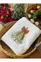 White Cotton Embroidered Towel 50*90cm - 3