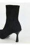 Women's High Heel Boots with Zipper Closure - 3