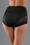 Tulle Detailed Corseted High Waist Panties - 2
