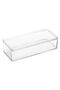 Stackable Sheer Plastic Organization Box 21x9x5.5cm