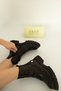 1630 Eren Shoes&Bag Genuine Leather Rubber Band Detailed Casual Thick Sole Comfortable Women's Boots Real Leather Skin Black - 2