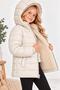 Embroidery Detailed Water and Wind Resistant Girls' Coat - 2