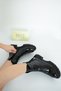 1630 Eren Shoes&Bag Genuine Leather Rubber Band Detailed Casual Thick Sole Comfortable Women's Boots Real Leather Patent Leather Black - 4