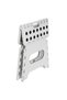Light Grey Foldable Plastic Stool 25x22x19cm - 2