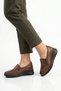 Huner double rubber bone protrusion genuine leather orthopedic women's shoes taba skin - 5