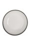 Black Ceramic Deep Plate Stone Effect Ø20.5cm - 3