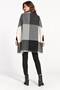 Women's Plaid Patterned Soft Textured Tasseled Knitwear Shawl - 5