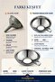Wide Mouth Jar Jam Paste Funnel 18 cm 18/10 304 Stainless Steel Large Size Sauce Legume Filling Funnel 723744 - 3