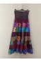 Women's Indian Batik Print 100% Indian Silk Skirt - 2