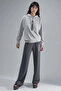 Modal Hooded Tracksuit with Embroidery Detail - 5