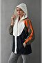 Waterproof Long Patterned Women's Raincoat - 3