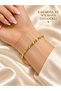 Dizme Dorika Detailed Blackening Resistant Women's Bracelet - 3