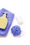 Purple Mesh Bath Sponge - 2
