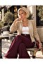 Silver - gold - black muse steel mesh zipper closure design blouse - 4