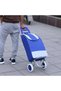 Trolly shoping bag-Large- light blue - 3