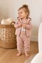Baby Girl 3-Piece Set Rabbit Printed T-Shirt Pants Hooded Vest 3 6 9 12 Months - 4