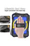 Rugged Protective Case for iPad, Shockproof with Hand Strap, Blue - 5