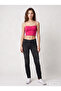 Thin Rubber Strap Crop