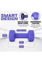 Hexagon Neoprene Coated Dumbbell (Pair) - Multiple Weight Options - 2
