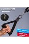 Exercise Handle, Professional Cable Handle Heavy Duty Sports Handle Cable Machine Accessories ABS Co - 2