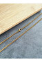 Gold model gourmet steel necklace gold steel chain 2 mm
