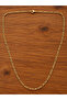 Gold Model Figaro Steel Necklace Gold Steel Chain 2 mm