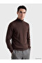 Esvab • Modern & Distinctive Half Fisherman Roba Collar Men's Knitwear Sweater - 2