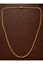 Gold model figaro steel necklace gold steel chain 2 mm