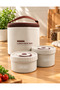 Set of 2 Food Storage Containers with Thermal Insulation Bags – New Generation Leak-Proof Lunch Box (Office, School, Picnic) - 3