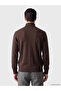 Esvab • Modern & Distinctive Half Fisherman Roba Collar Men's Knitwear Sweater - 4