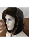 100% Sheepskin Eared Usanka Genuine Lambskin Pilot Hat - 8