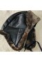 100% Sheepskin Eared Usanka Genuine Lambskin Pilot Hat - 7