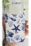 iPhone 18 Pro Max Compatible Starfish and Seashell Pattern Protective Case - 2