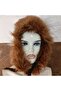 Unisex 100% Sheepskin Usanka Genuine Lambskin Pilot Hat with Ears - 3