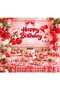Cherry Themed Birthday Banner Happy Birthday Banner Party Decoration Backdrop Decoration Happy Birthday |   Children's Party Decoration Birthday Party Set Ornament - 5
