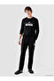 Black Regular Fit Beşiktaş Printed Men's Pajama Set