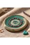 Colorful Glass Bead Design Tarnish-Resistant Plated Anklet - 3