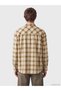 Esvab • Modern & Distinctive Relax Fit Checkered Embroidered Men's Shirt - 5