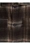 Rmz Gi̇yi̇m Farkiyla Standard Fit Checkered Embroidered Men's Lumberjack Shirt Jacket - 7