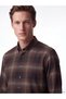 I Standart Fit Checkered Embroidered Men's Lumberjack Shirt from Freezen Store - 2