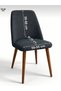 Large Oval Chair Cover, Chair Cover in Bohemian Fabric, Elastic, 1 Piece - 2