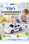 Şaze Shop Friction Toy Police Car 12 cm Ages 2+ – Unbreakables of the City - 4