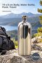5 Pieces Stainless Steel Flask – 19 X 8 cm Body, Water Bottle, Flask, for Travel