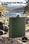 4 Stainless Steel Flasks – 6 oz Single Flask and Metal Bottle
