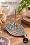 10 Pieces Owl Design Metal Incense Burner – Metal Incense Holder, Incense Burner, Desktop Decorative Accessory, 12.5 cm