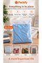 Suitcase In-Case Organizer Frosted Zipper Bag Zipper Bag 10 Pieces 37 cm X 32 cm - 2
