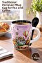 1 Piece Regional Porcelain Mug Cup – Traditional Porcelain Mug Cup for Tea Coffee