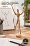 3 Pieces of Wooden Sketch Mannequins – 20 cm Height, Drawing Pose Reference, Sketch Mannequin, Wooden Manikin