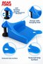Bear Force 4 Pieces Under-Tire Hose Diverter – 360 °   Rotary Roller Car Wash Hose Anti-Tangle, Pressure Washer and Detailing Hose Anti-Tangle Device - 3