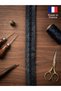French Faux Leather Special Design Ribbon / Ribbon - 14mm - 10 Meters